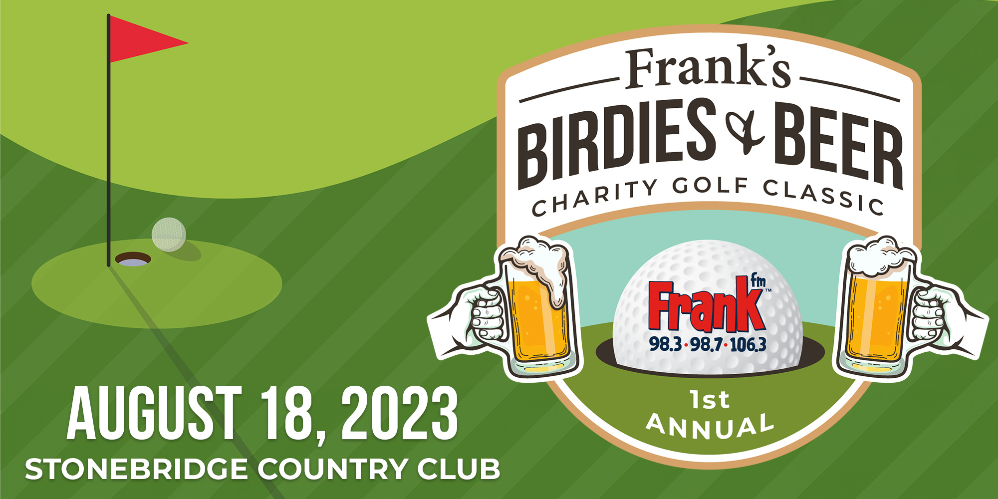 Frank’s Birdies & Beer Charity Golf Classic Raises Over $4,500 for Caring & Sharing