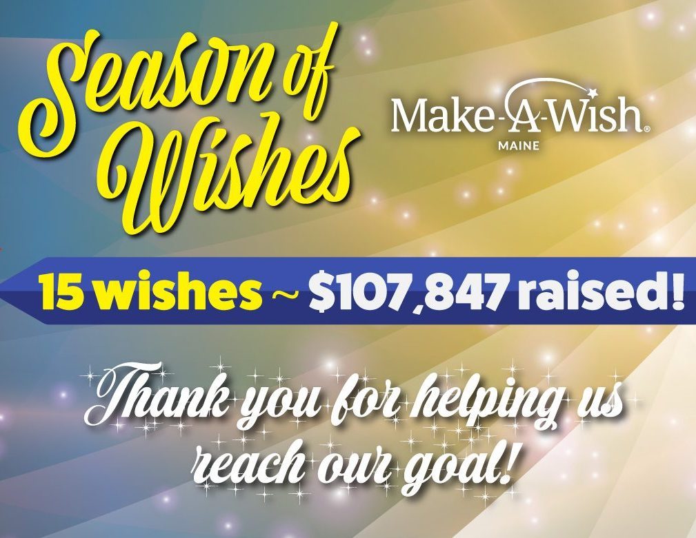 Binnie Media Helps Grants 15 Wishes for Make-A-Wish of Maine