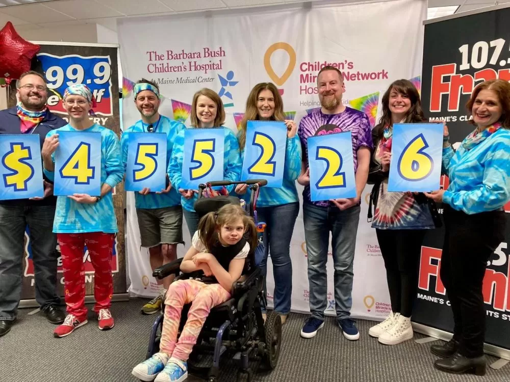 Binnie Media’s Maine Radio Stations Raise Over $450,000 for Barbara Bush Children’s Hospital